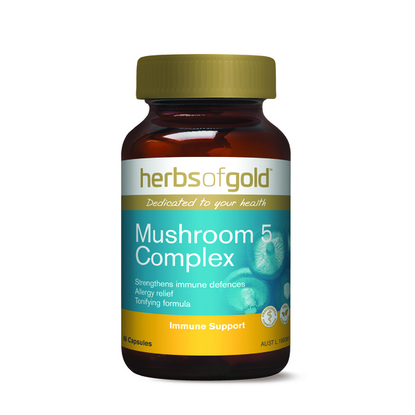 Herbs of Gold-Mushroom 5 Complex 60VC