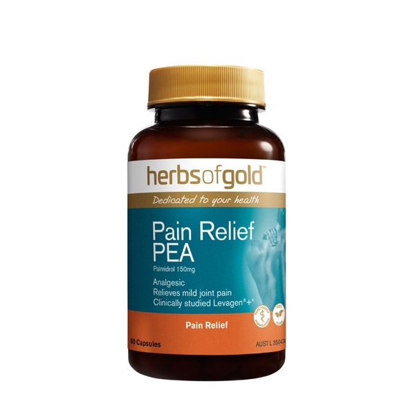 Herbs of Gold-Pain Relief PEA 60VC