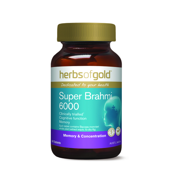 Herbs of Gold-Super Brahmi 6000 60T