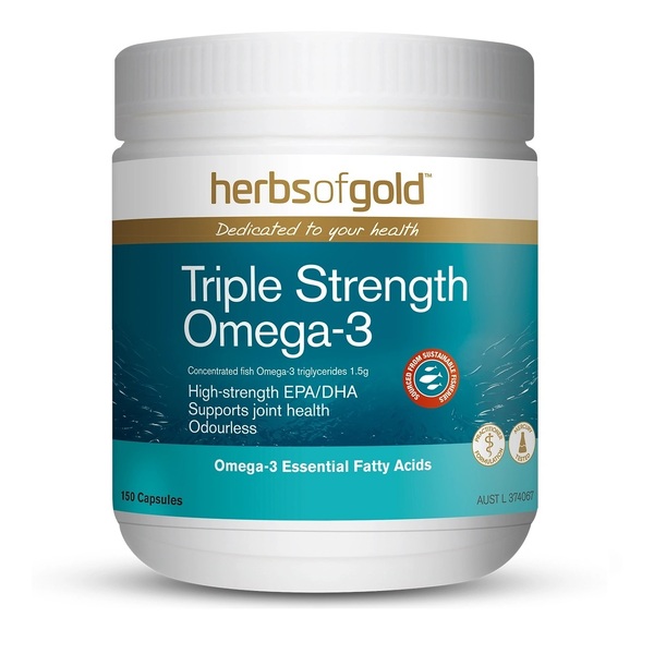 Herbs of Gold-Triple Strength Omega 150C