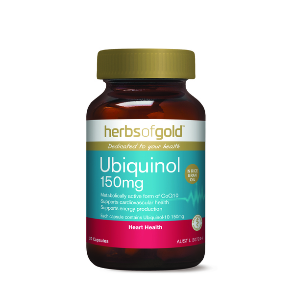Herbs of Gold-Ubiquinol 150mg 30C
