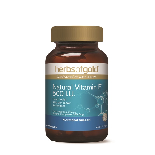 Herbs of Gold-Natural Vitamin E 500IU 100C