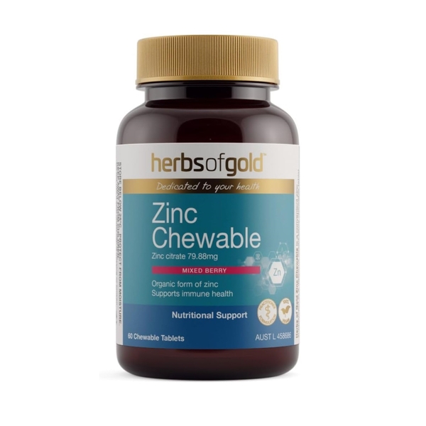 Herbs of Gold-Zinc Chewable 60T