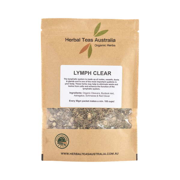 Herbal Teas Australia-Lymph Clear 50G