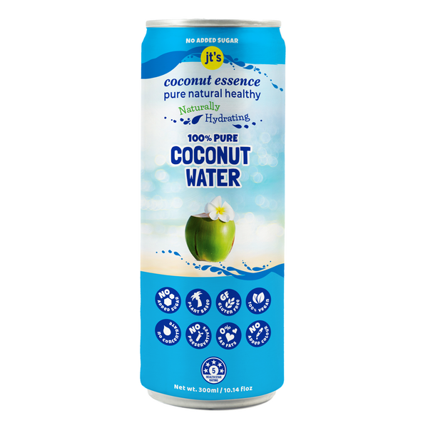JT's Coconut Essence-100% Pure Coconut Water 330ML