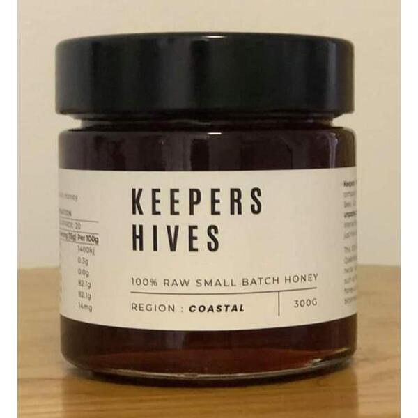 Keepers Hives-100% Raw Small Batch Coastal Honey 300G