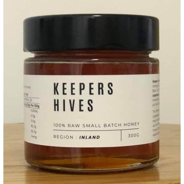 Keepers Hives-100% Raw Small Batch Inland Honey 300G