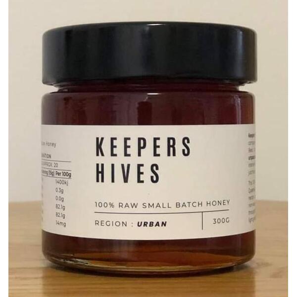Keepers Hives-100% Raw Small Batch Urban Honey 300G