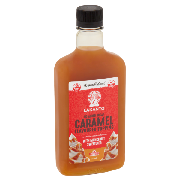 Lakanto-Caramel Topping with Monkfruit Sweetener 375ML