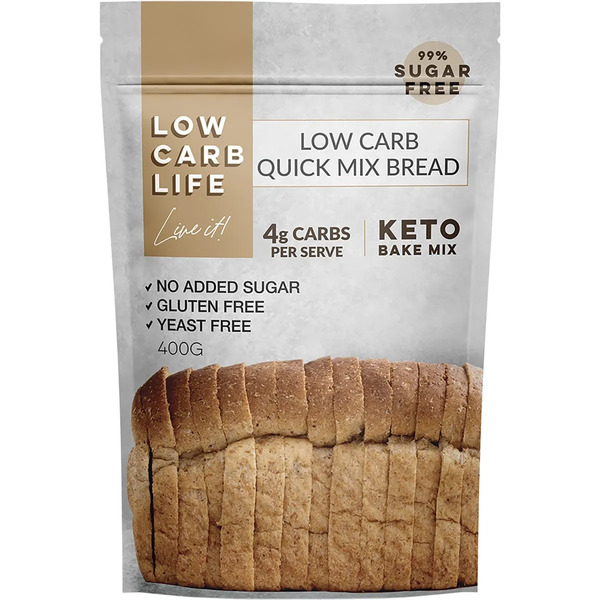 Low Carb Life-Low Carb Quick Mix Bread 400G