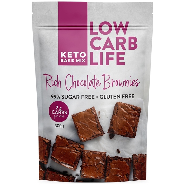 Low Carb Life-Rich Chocolate Brownies Mix 300G