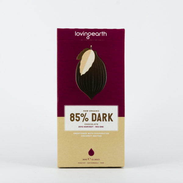 Loving Earth-85% Dark Chocolate 80G