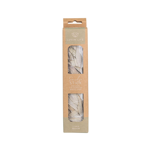 Luvin Life-Organic White Sage Smudge Stick Medium