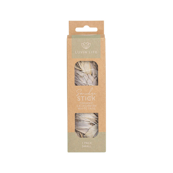 Luvin Life-Organic White Sage Smudge Stick Small