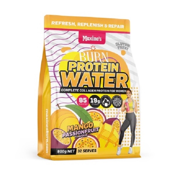 Maxine's-Burn Protein Water Mango Passionfruit 800G