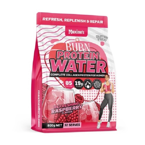 Maxine's-Burn Protein Water Raspberry 800G