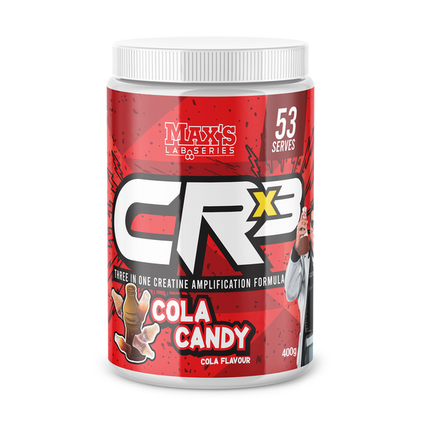 MAX's-Creatine CRx3 Cola Candy 400G (53 Serve)