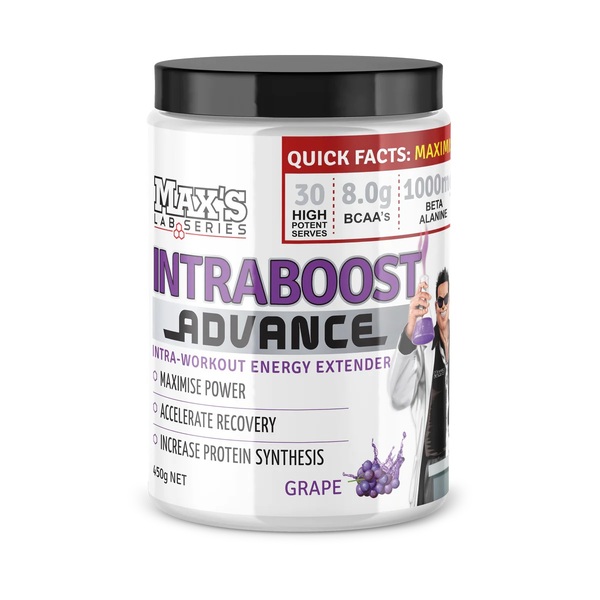 MAX's-IntraBoost Advance Grape 450G