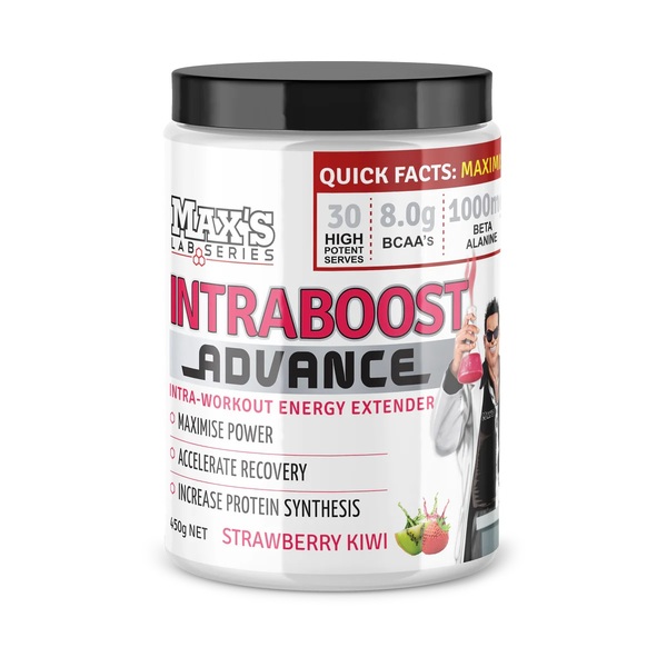 MAX's-IntraBoost Advance Strawberry Kiwi 450G