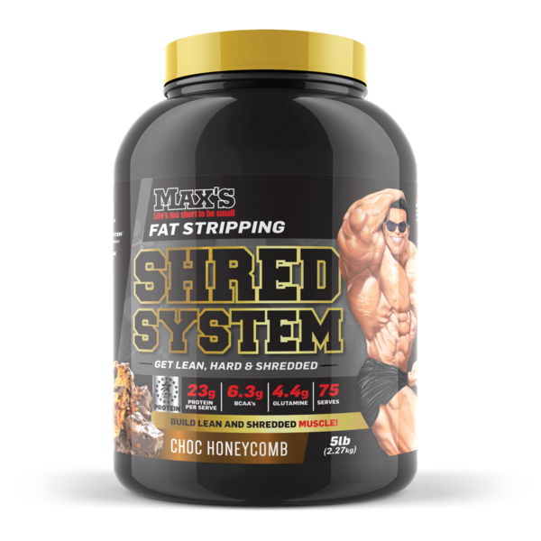 MAX's-Shred System Choc Honeycomb 2.27KG