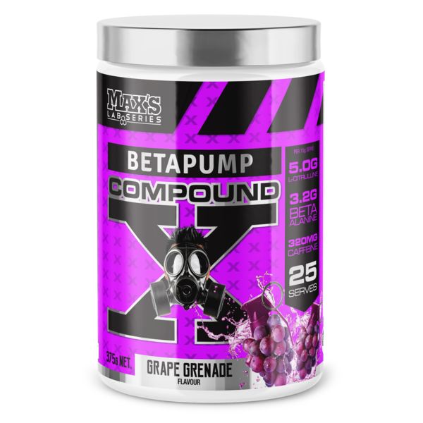 MAX's-BetaPump Compound X Grape Grenade 375G