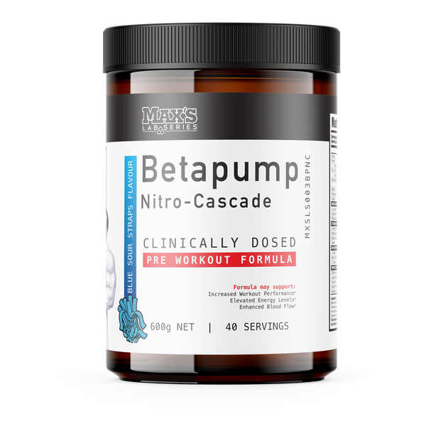 MAX's-Betapump Nitro-Cascade Blue Sour Straps 600G