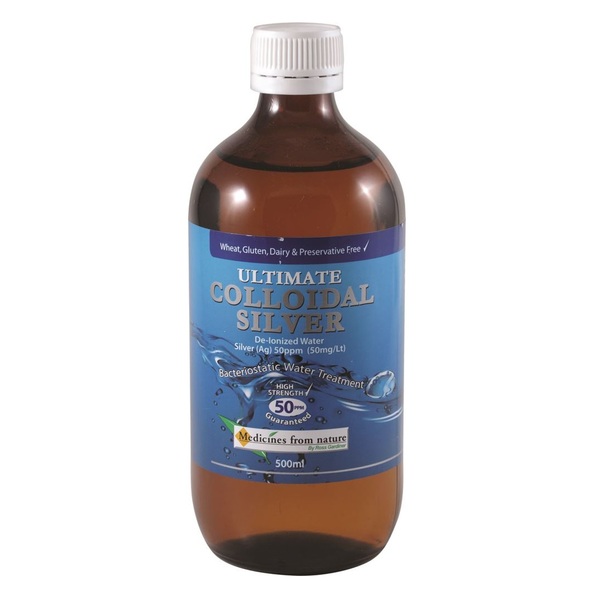 Medicine From Nature-Ultimate Colloidal Silver 50PPM 500ML