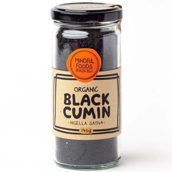 Mindful Foods-Organic Black Cumin (Nigella Sativa) 120G