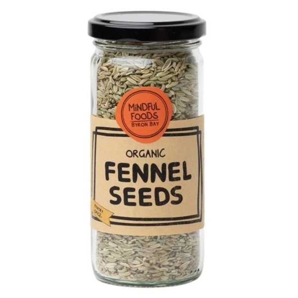 Mindful Foods-Organic Fennel Seeds 100G