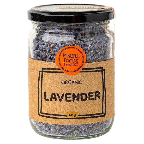 Mindful Foods-Organic Lavender 60G