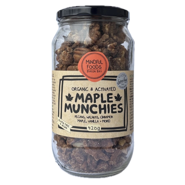 Mindful Foods-Organic & Activated Maple Munchies 420G