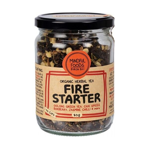 Mindful Foods-Fire Starter Organic Herbal Tea 80G