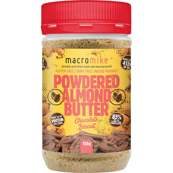 Macro Mike-Chocolate Biscuit Powdered Almond Butter 156G