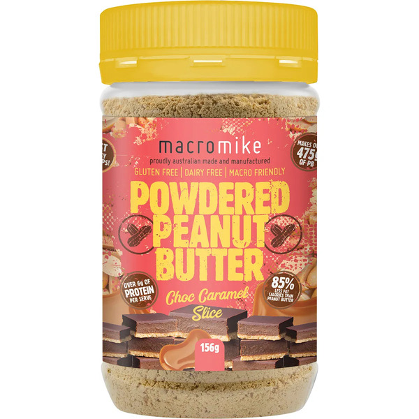 Macro Mike-Chocolate Caramel Powdered Peanut Butter 156G