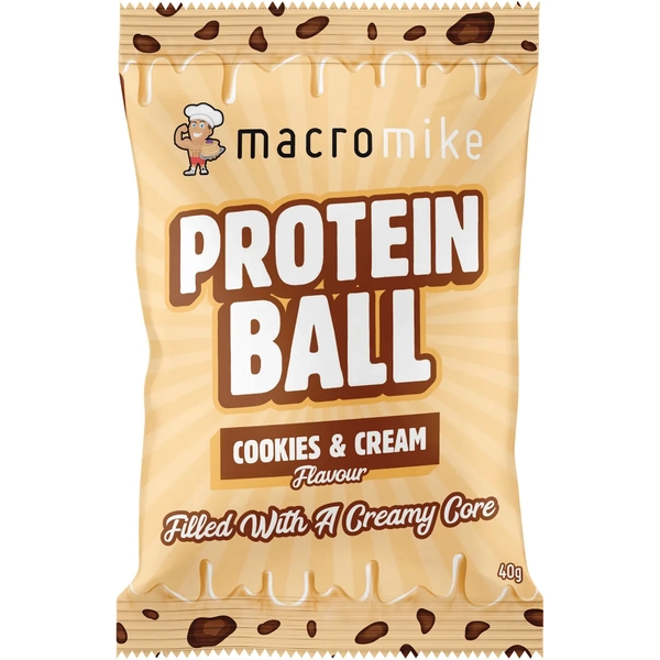 Macro Mike-Protein Ball Cookies & Cream 40g