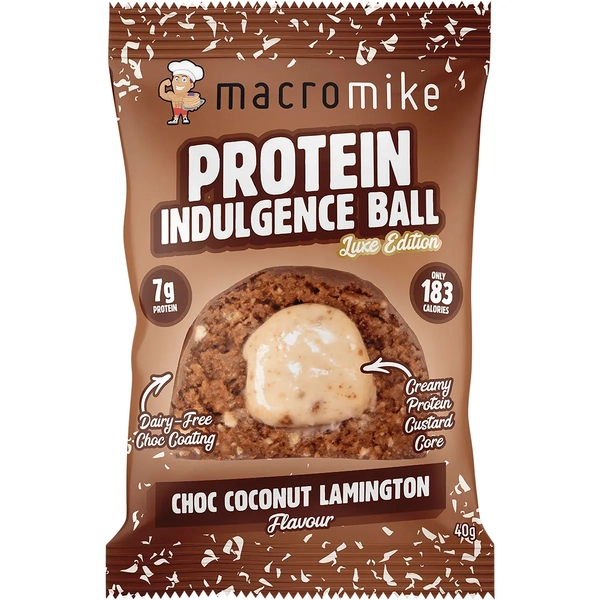 Macro Mike-Protein Ball Coconut Lamington 40g
