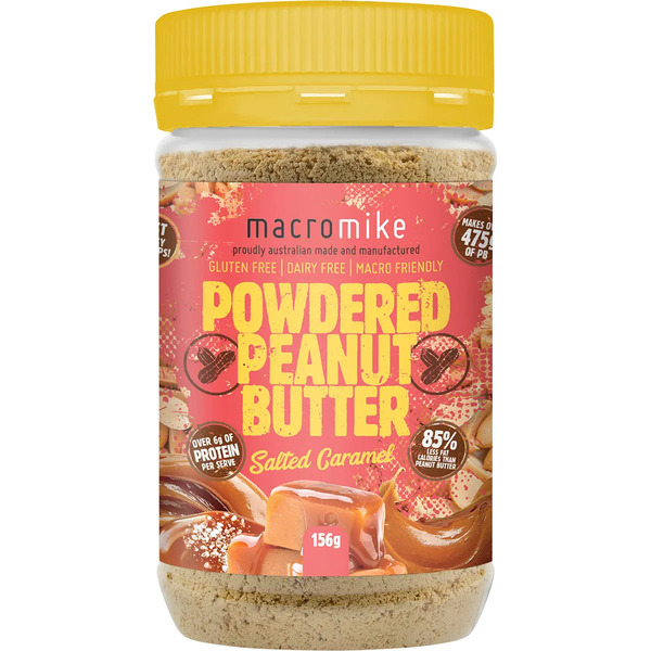 Macro Mike-Salted Caramel Powdered Peanut Butter 156G