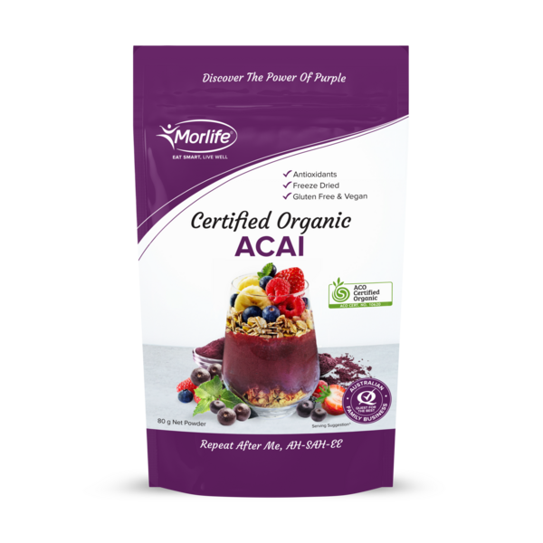 Morlife-Organic Acai Powder 80G