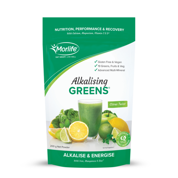 Morlife-Alkalising Greens® Citrus Twist 200G