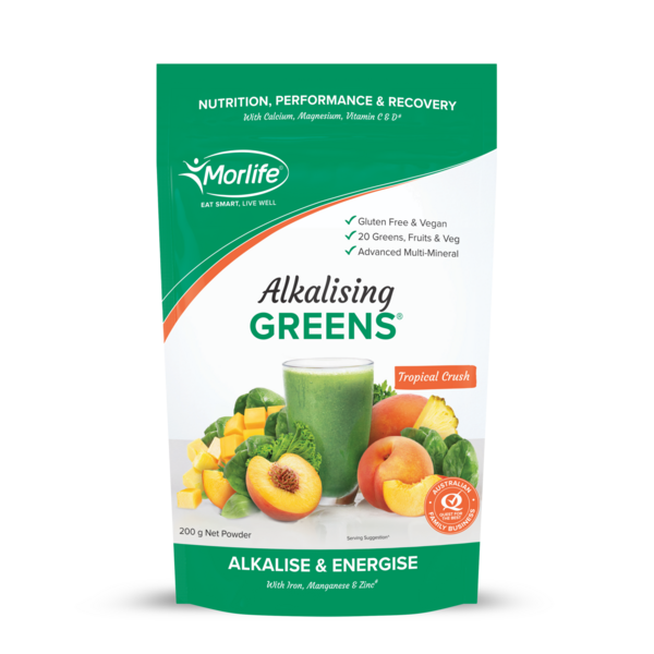 Morlife-Alkalising Greens® Tropical Crush 200G