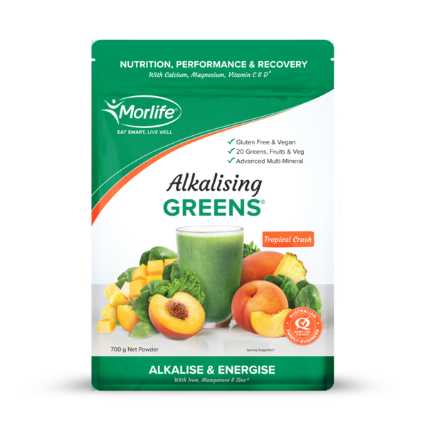 Morlife-Alkalising Greens® Tropical Crush 700G