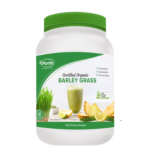Morlife-Organic Barley Grass Powder 700G