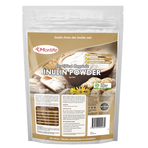 Morlife-Organic Inulin Powder 1KG