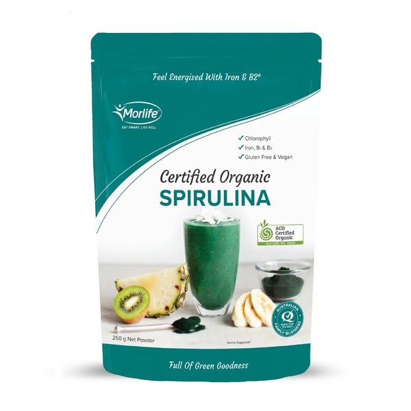 Morlife-Organic Spirulina Powder 250G