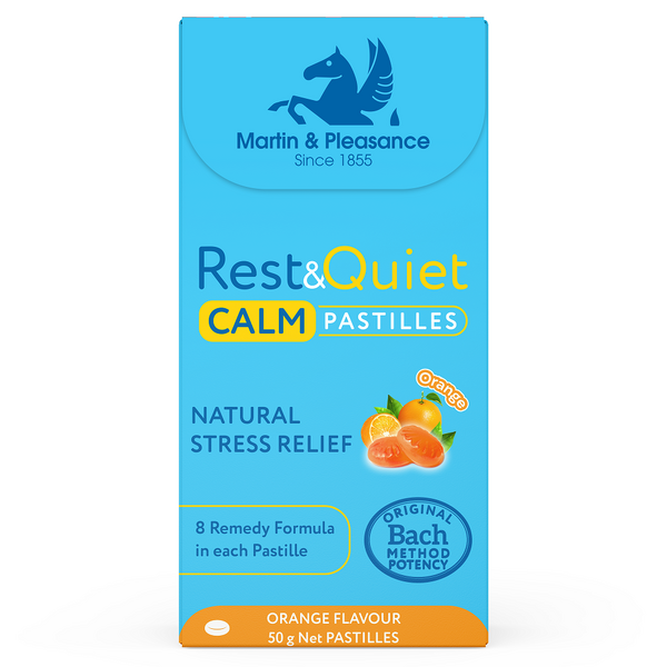 Martin & Pleasance-Rest&Quiet Calm Orange Pastilles 50g