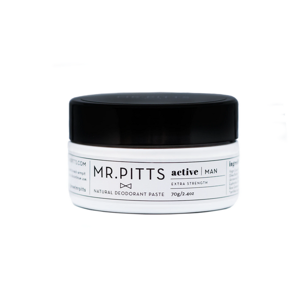 MR. PITTS-Active Man Natural Deodorant Paste 70G