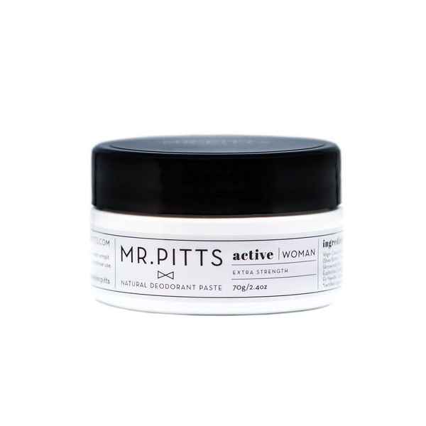 MR. PITTS-Active Woman Natural Deodorant Paste 70G