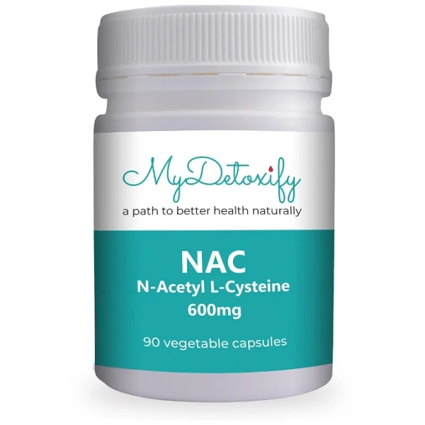 MyDetoxify-N-Acetyl L-Cysteine (NAC) 600mg 90C