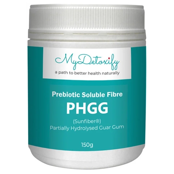 MyDetoxify-Organic PHGG Partially Hydrolysed Guar Gum 150G