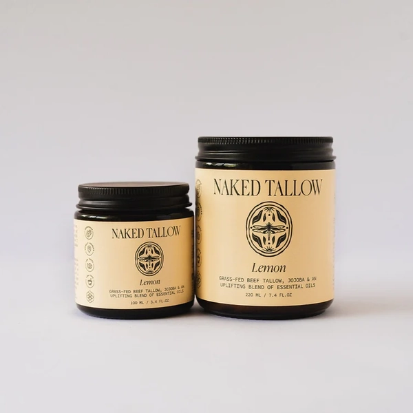 Naked Tallow-Lemon Tallow Cream 220ML